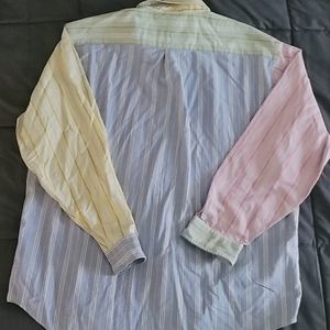 Brooks Brothers Color Block Oxford STRIPPED